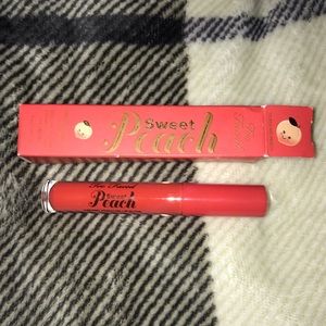 💖Too Faced Sweet Peach Lip Gloss -Tickle-me-peach